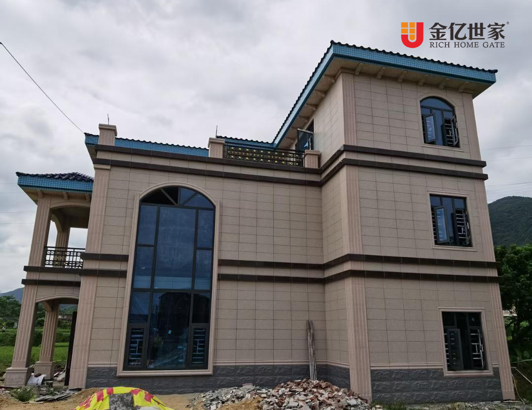 高端鋁合金門窗廠家金億世家精品項目：陽江全別墅門窗