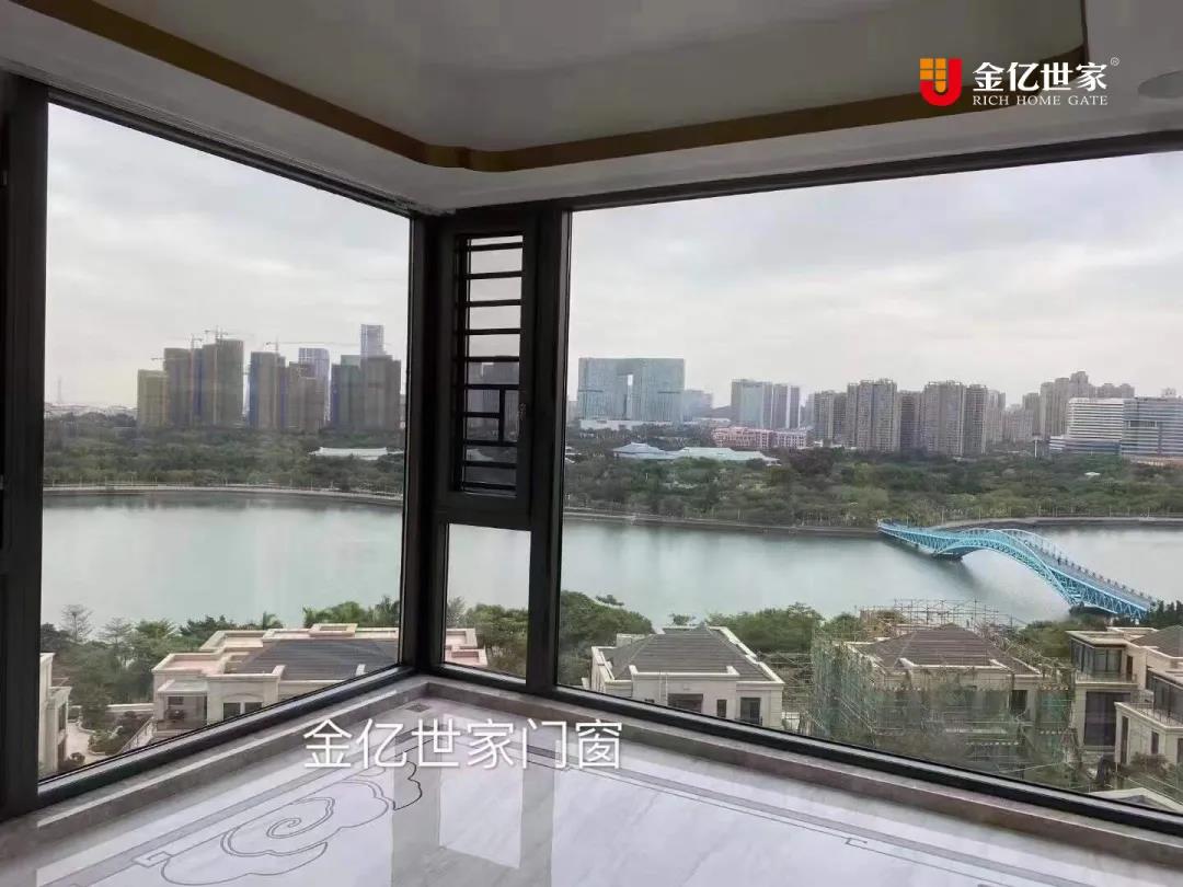 金億世家案例| 超大面積落地窗，擁抱詩和遠方，享受無垠風光